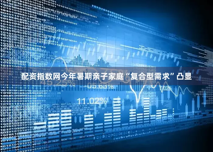 配资指数网今年暑期亲子家庭“复合型需求”凸显
