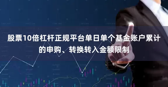 股票10倍杠杆正规平台单日单个基金账户累计的申购、转换转入金额限制
